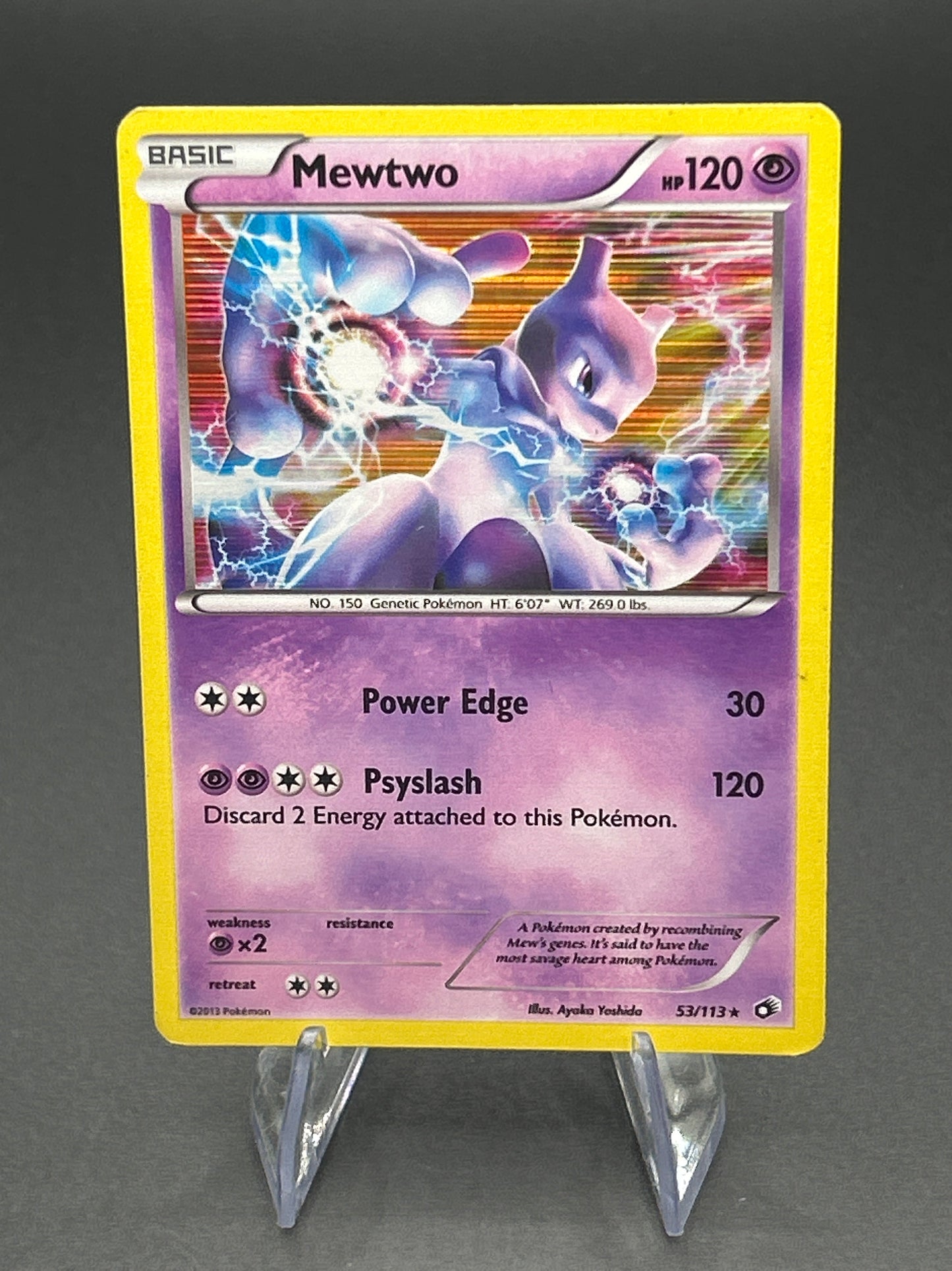 Pokémon TCG: 2013 Mewtwo 53/113 - Legendary Treasures - DMG