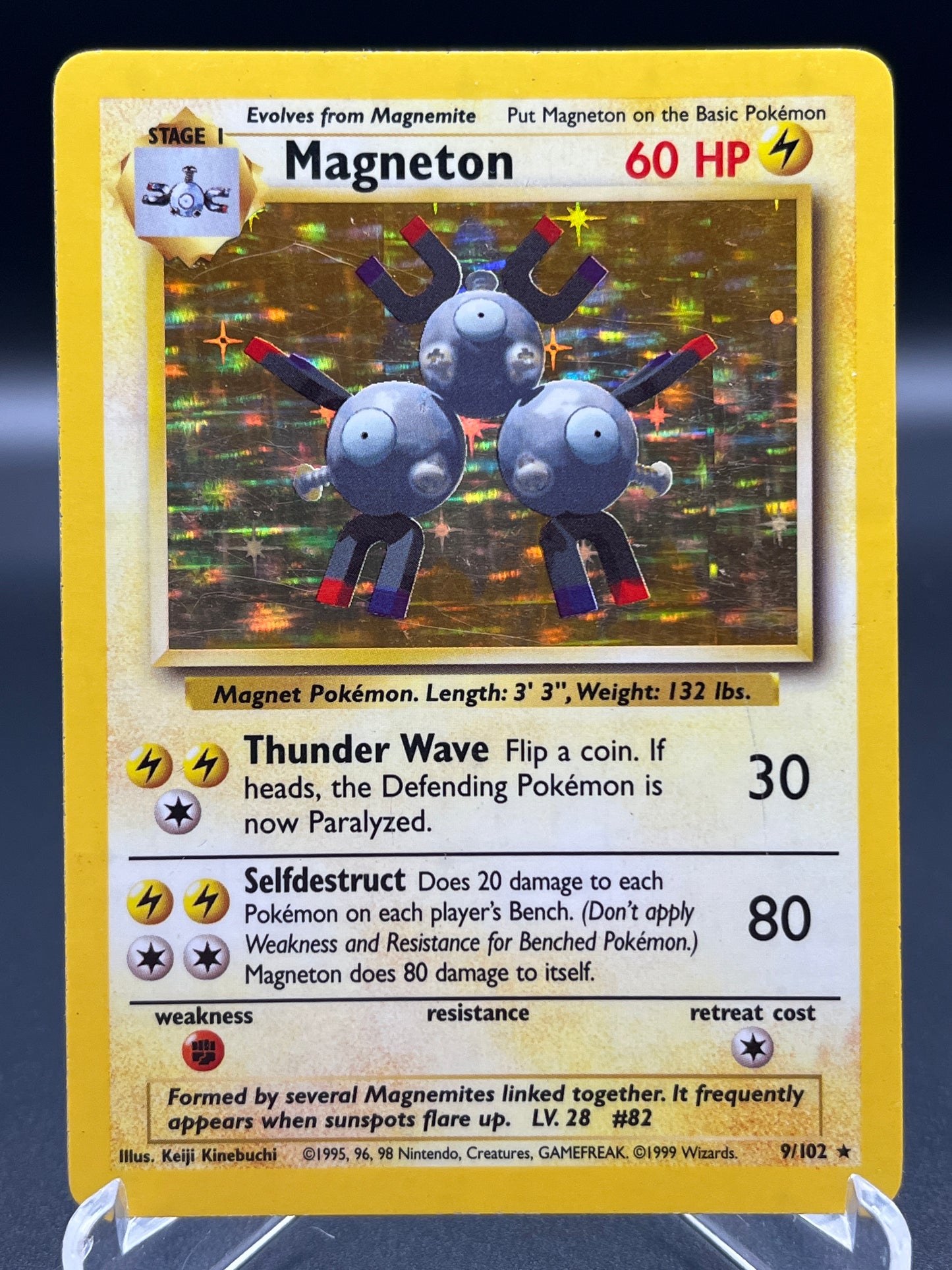 Pokemon TCG - Magneton - Base Set - 9/102