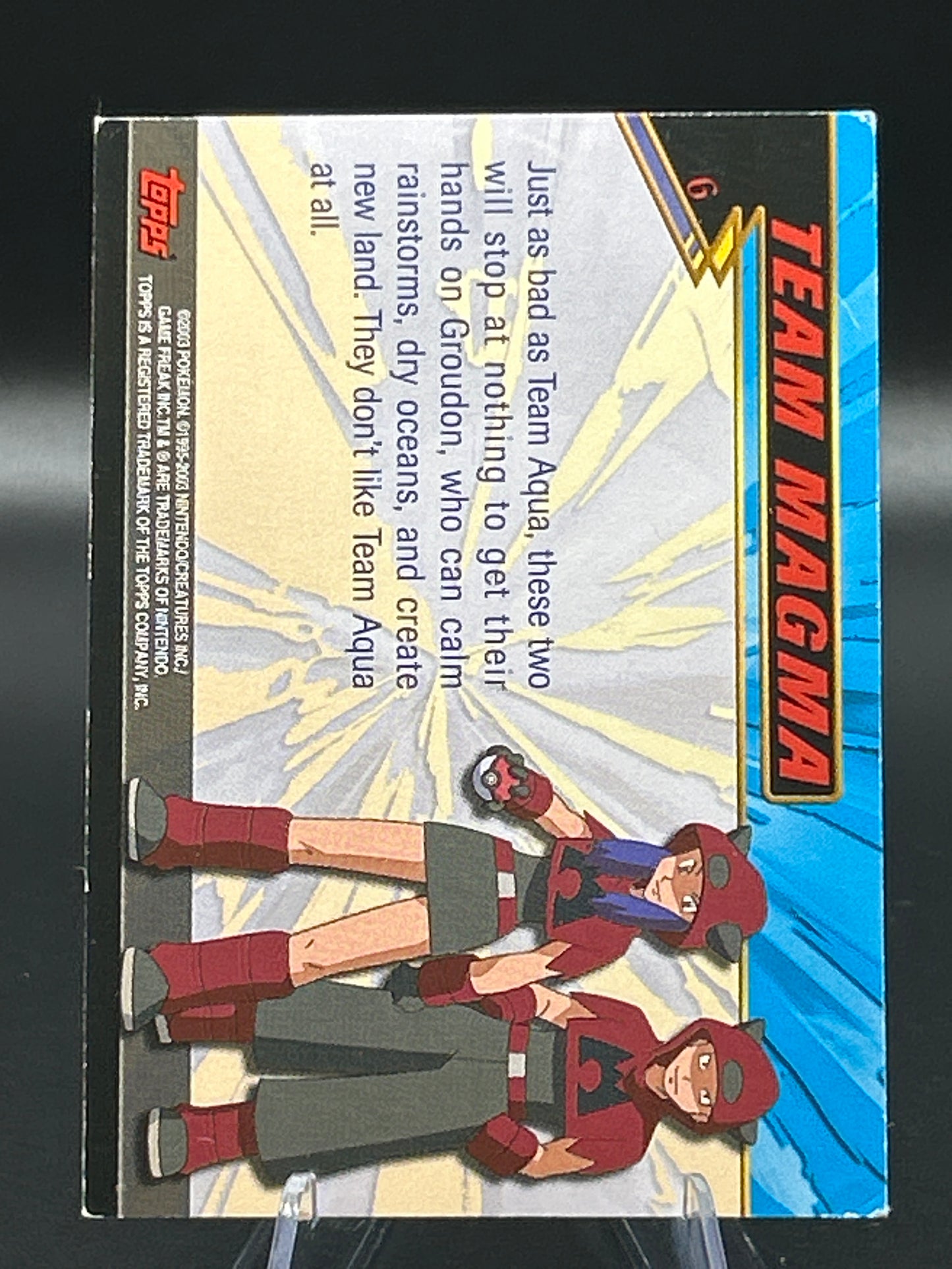 Pokémon TCG: 2003 Topps Team Magma - Pokémon Advanced