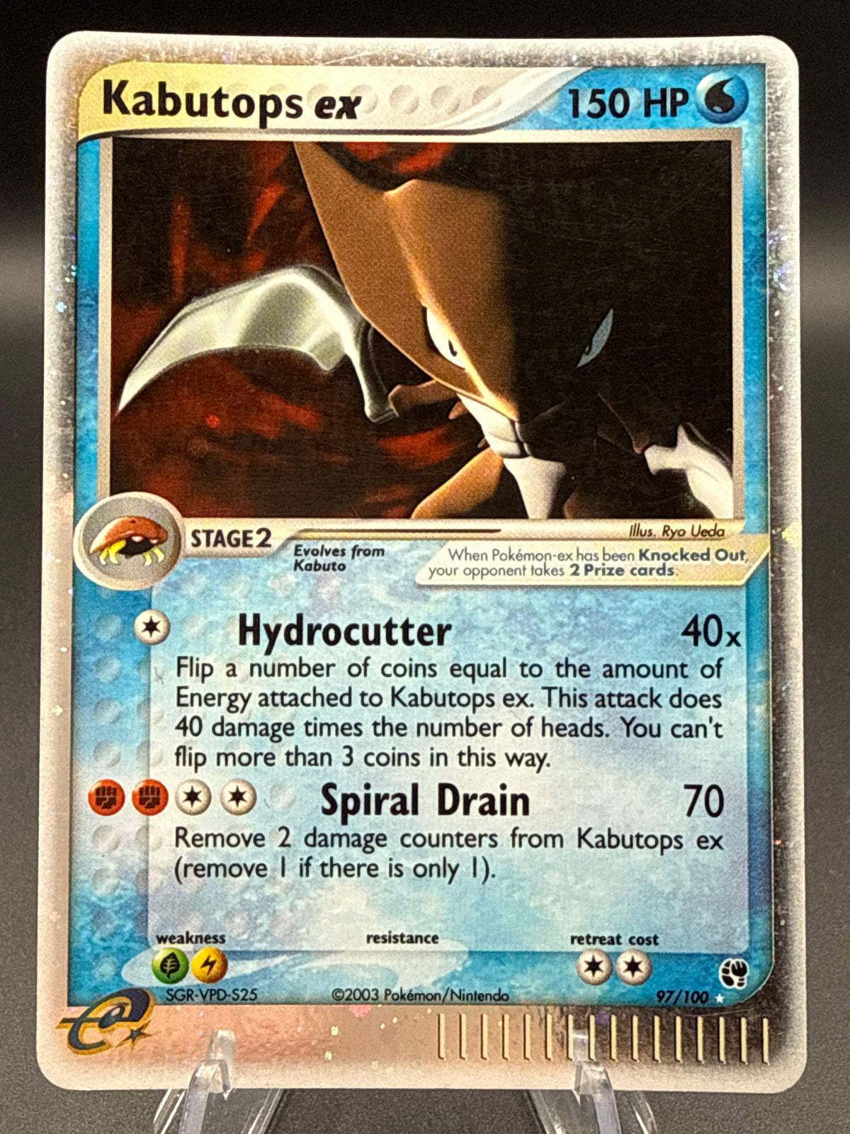 Pokémon TCG: 2003 Kabutops ex - 97/100 - EX Sandstorm