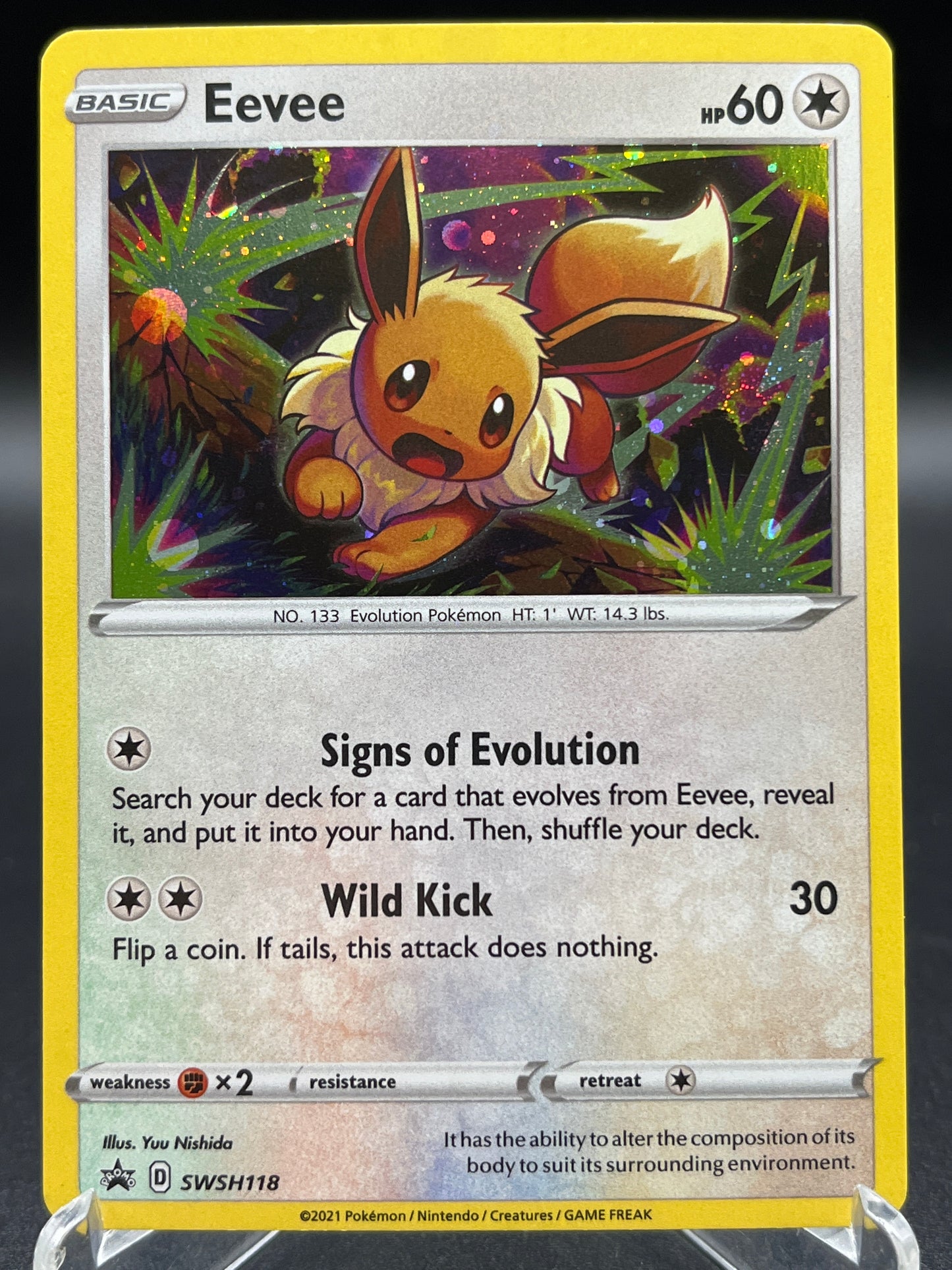 Pokémon TCG: 2021 Eevee - SWSH118 - SWSH: Sword & Shield Promos