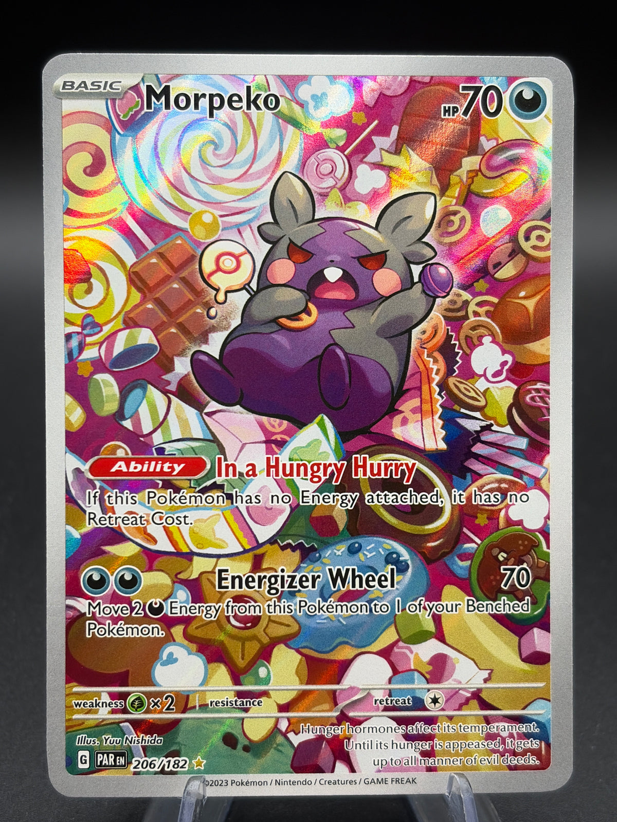 Pokémon TCG: 2023 Morpeko - 206/182 - SV04: Paradox Rift