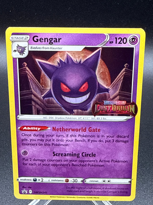 Pokémon TCG: 2022 Gengar SWSH241 SWSH: Lost Origin Prerelease