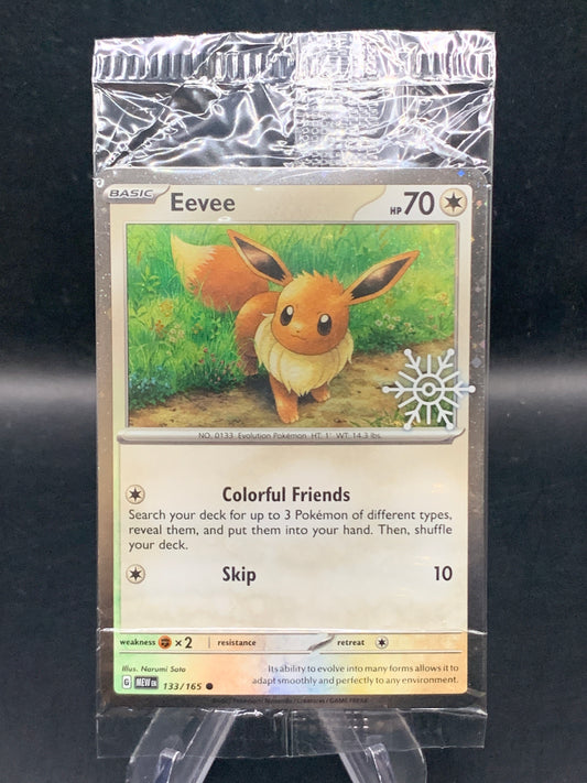 Pokémon TCG: 2023 Eevee 133/165 SVP : 2025 Holiday Calender Sealed
