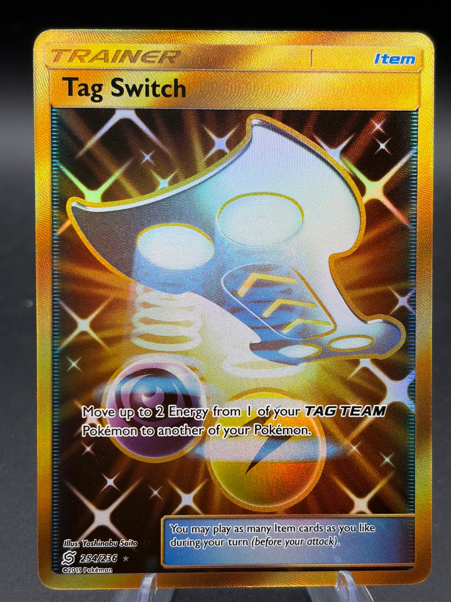 Pokémon TCG: 2019 Tag Switch (Secret) - SM - Unified Minds (SM11)