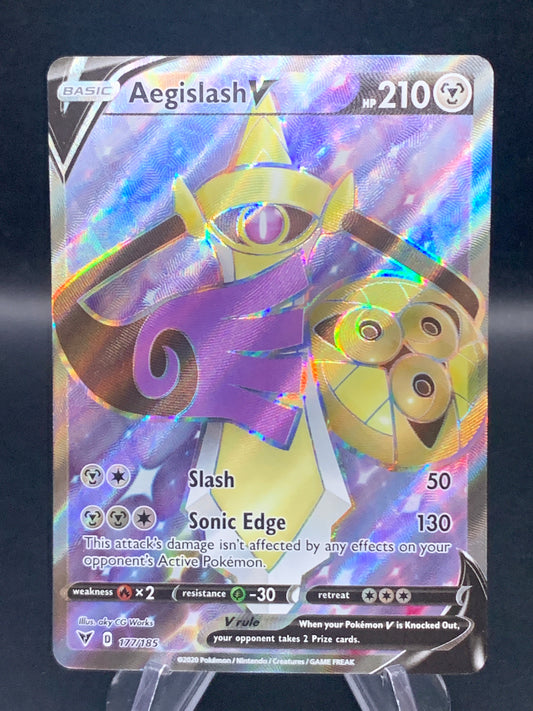 Pokémon TCG: 2020 Aegislash V 177/185 SWSH: Vivid Voltage