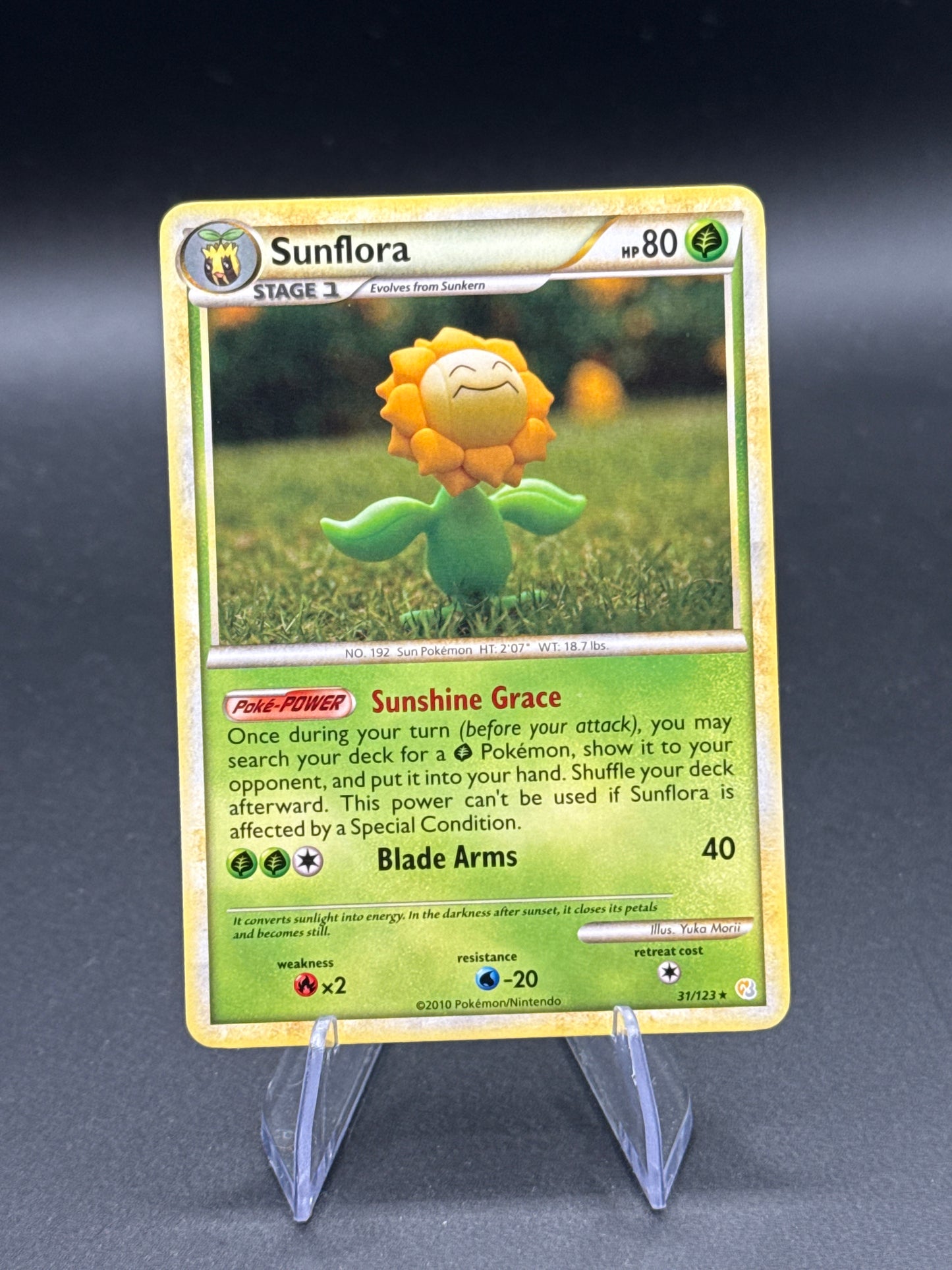Pokémon TCG: 2010 Sunflora 31/123 - HeartGold SoulSilver