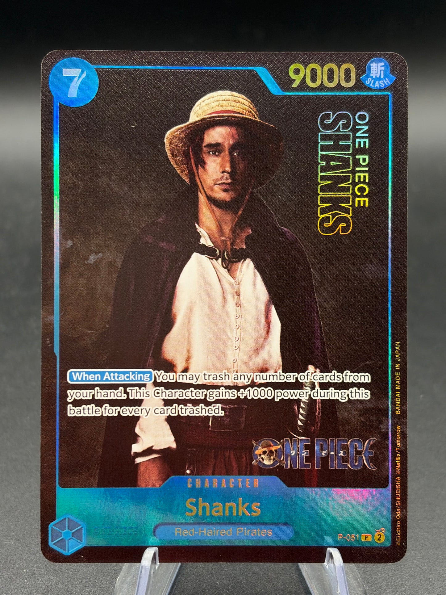 One Piece TCG: Shanks (Premium Card Collection -Live Action Edition-) - One Piece Promotion Cards (OP-PR)