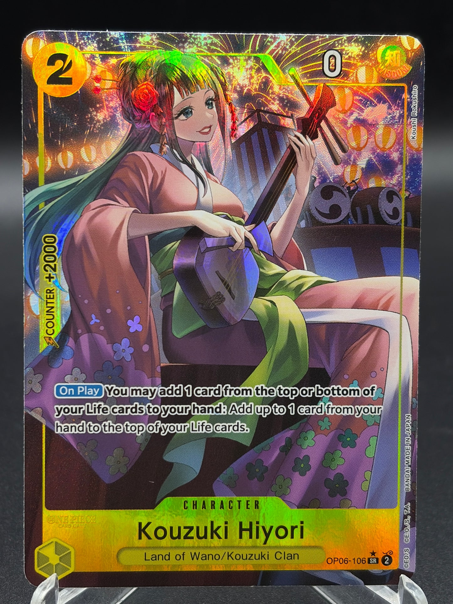 One Piece TCG: Kouzuki Hiyori OP06-106 Wings of the Captain