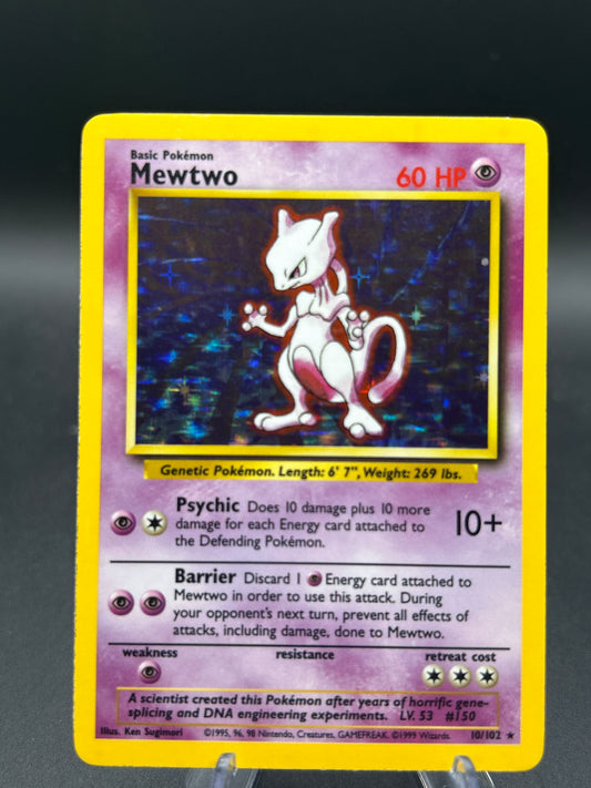 Pokémon TCG: Mewtwo Holo 10/102 - Base Set