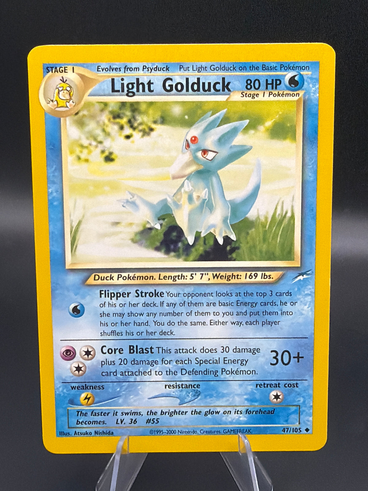 Pokémon TCG: 2000 Light Golduck - 47/105 - Neo Destiny