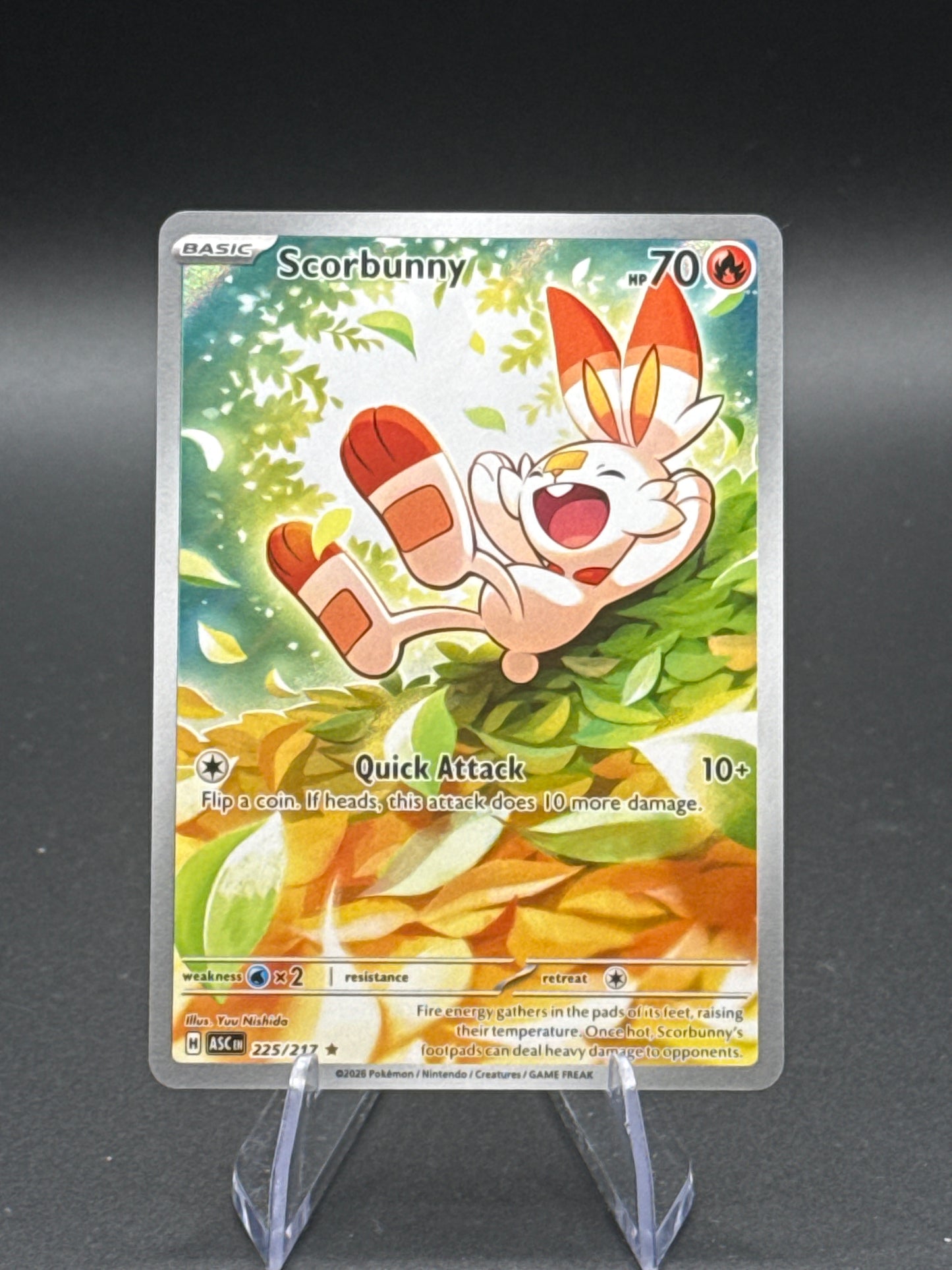 Pokémon TCG: 2026 Scorbunny - 225/217 - ME: Ascended Heroes