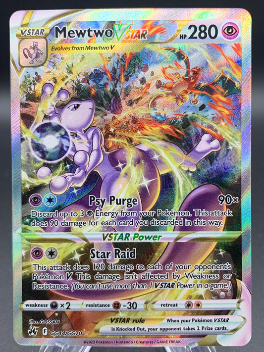 Pokémon TCG: 2023 Mewtwo VSTAR GG44/GG70 SWSH: Crown Zenith Galarian Gallery