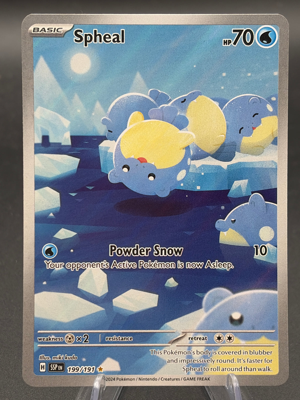 Pokémon TCG: 2024 Spheal - 199/191 - SV: Surging Sparks