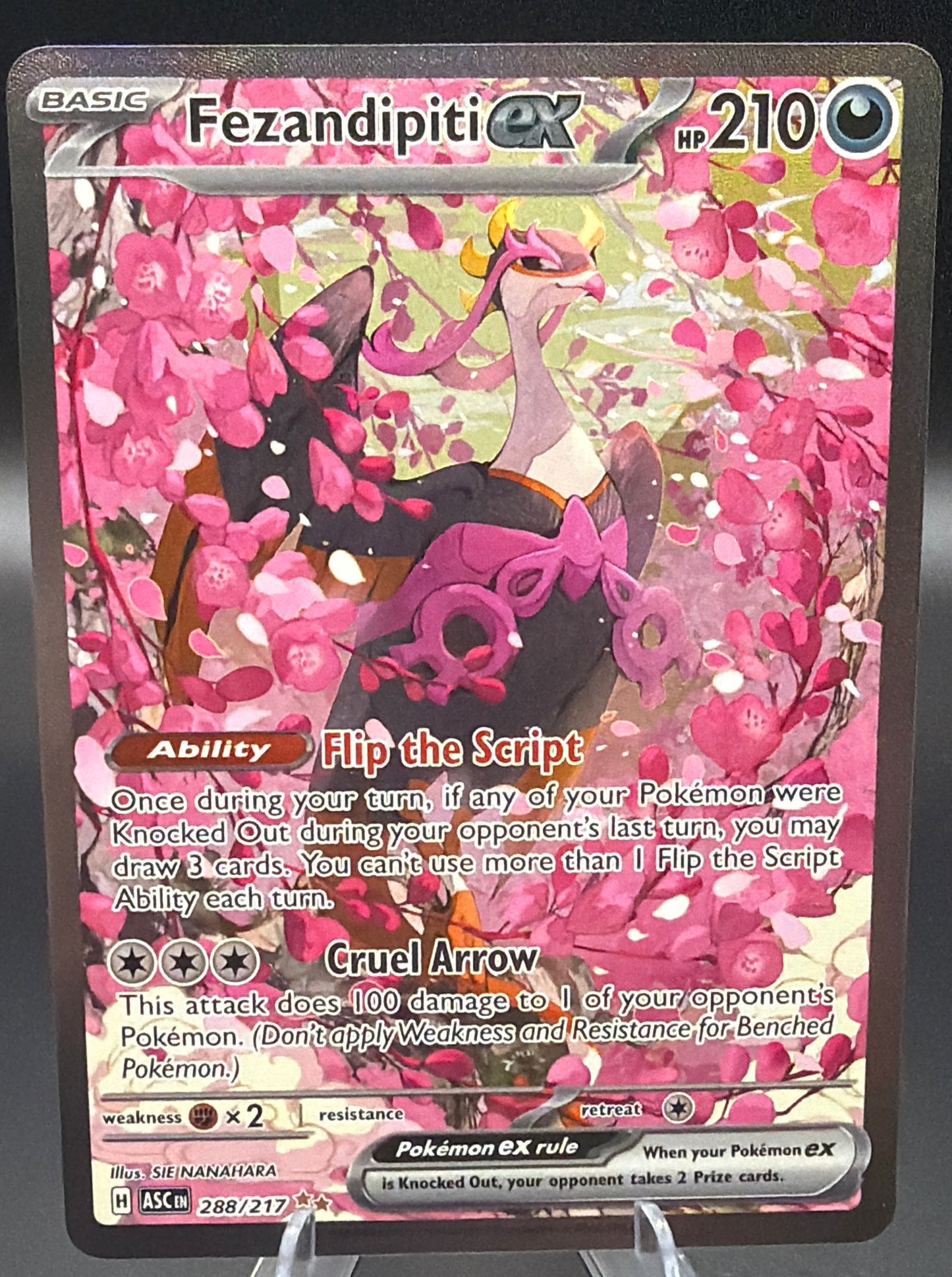 Pokémon TCG: 2026 Fezandipiti ex - 288/217 - ME: Ascended Heroes