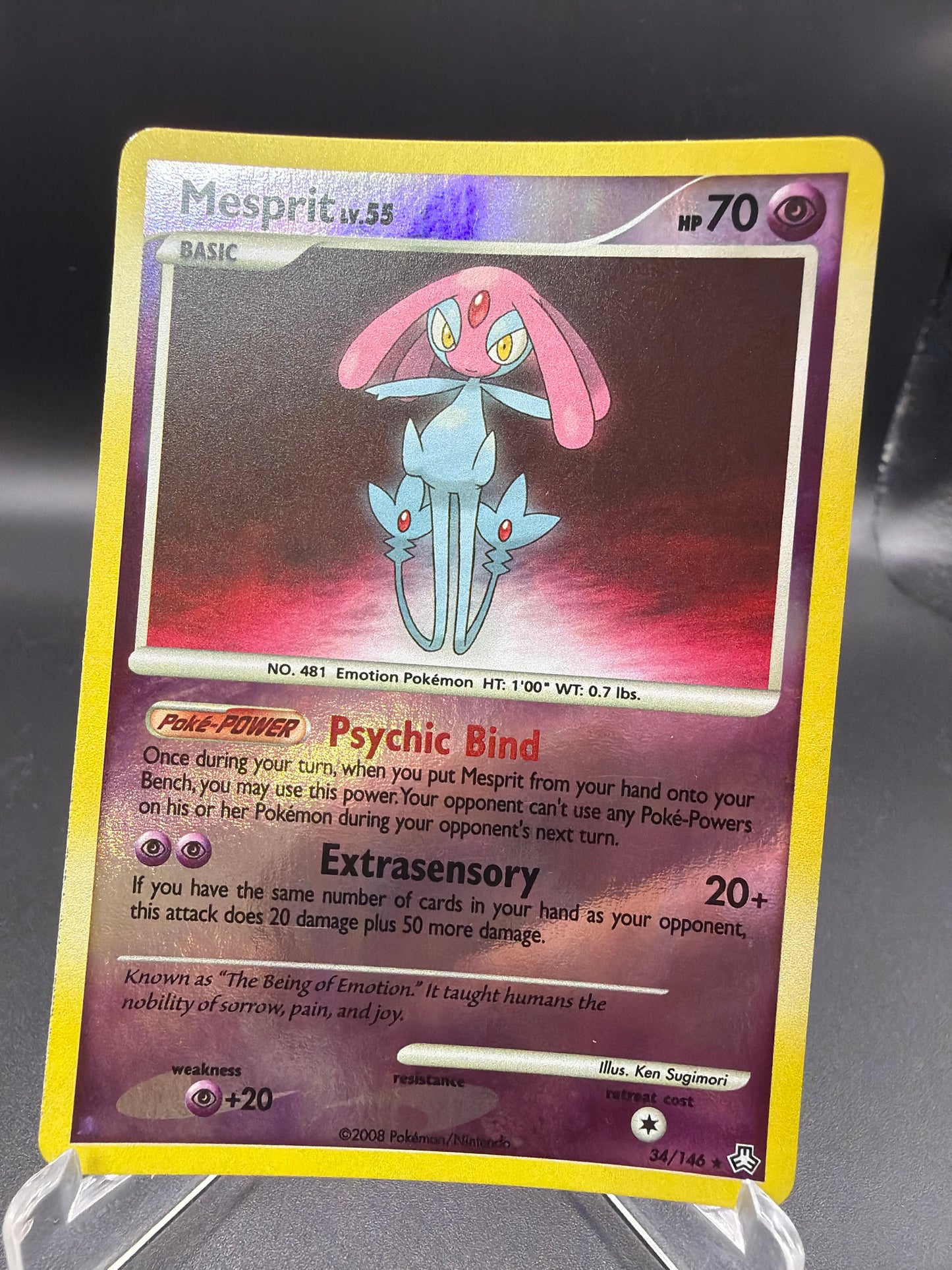 Pokémon TCG: 2008 Mesprit 34/146 - Legends Awakened