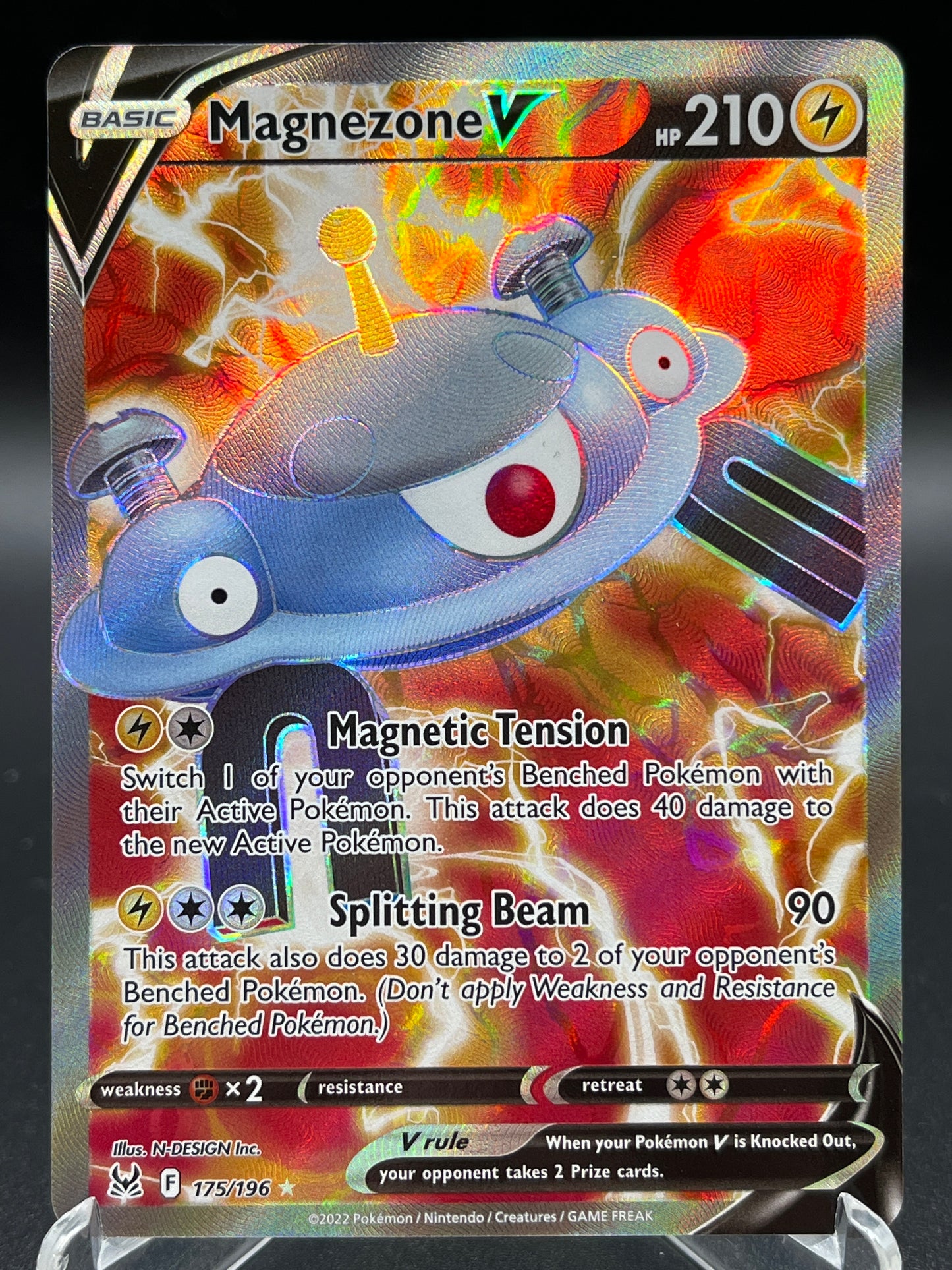Pokémon TCG: 2022 Magnezone V (Full Art) 175/196 - SWSH11: Lost Origin