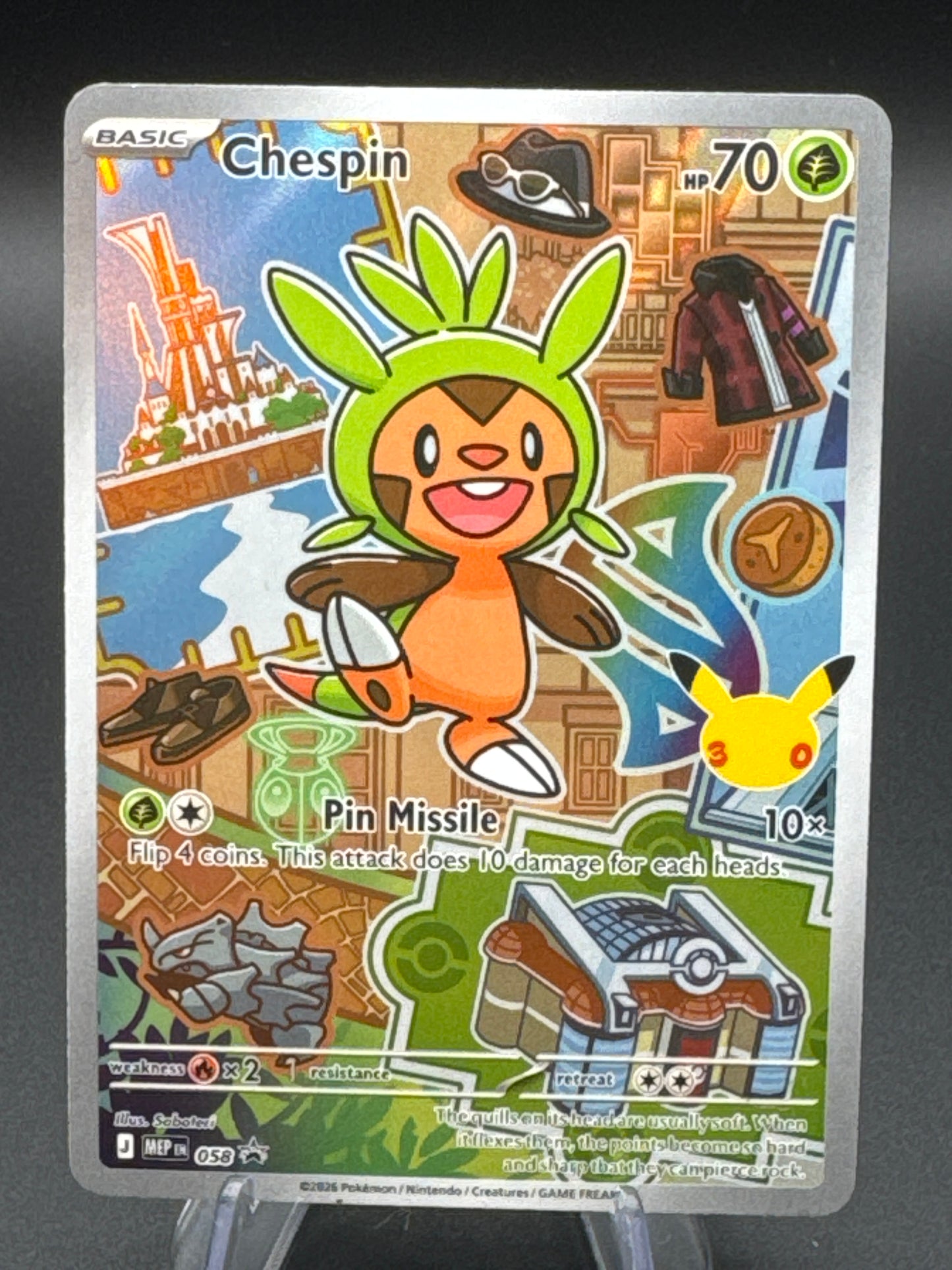 Pokémon TCG: 2025 Chespin - #058 - ME: Mega Evolution Promo