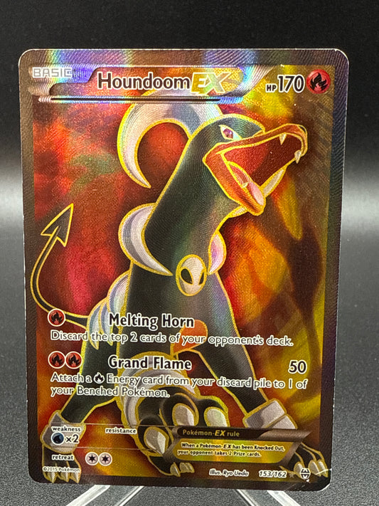 Pokémon TCG: 2015 Houndoom EX 153/162 XY: Breakthrough Full Art