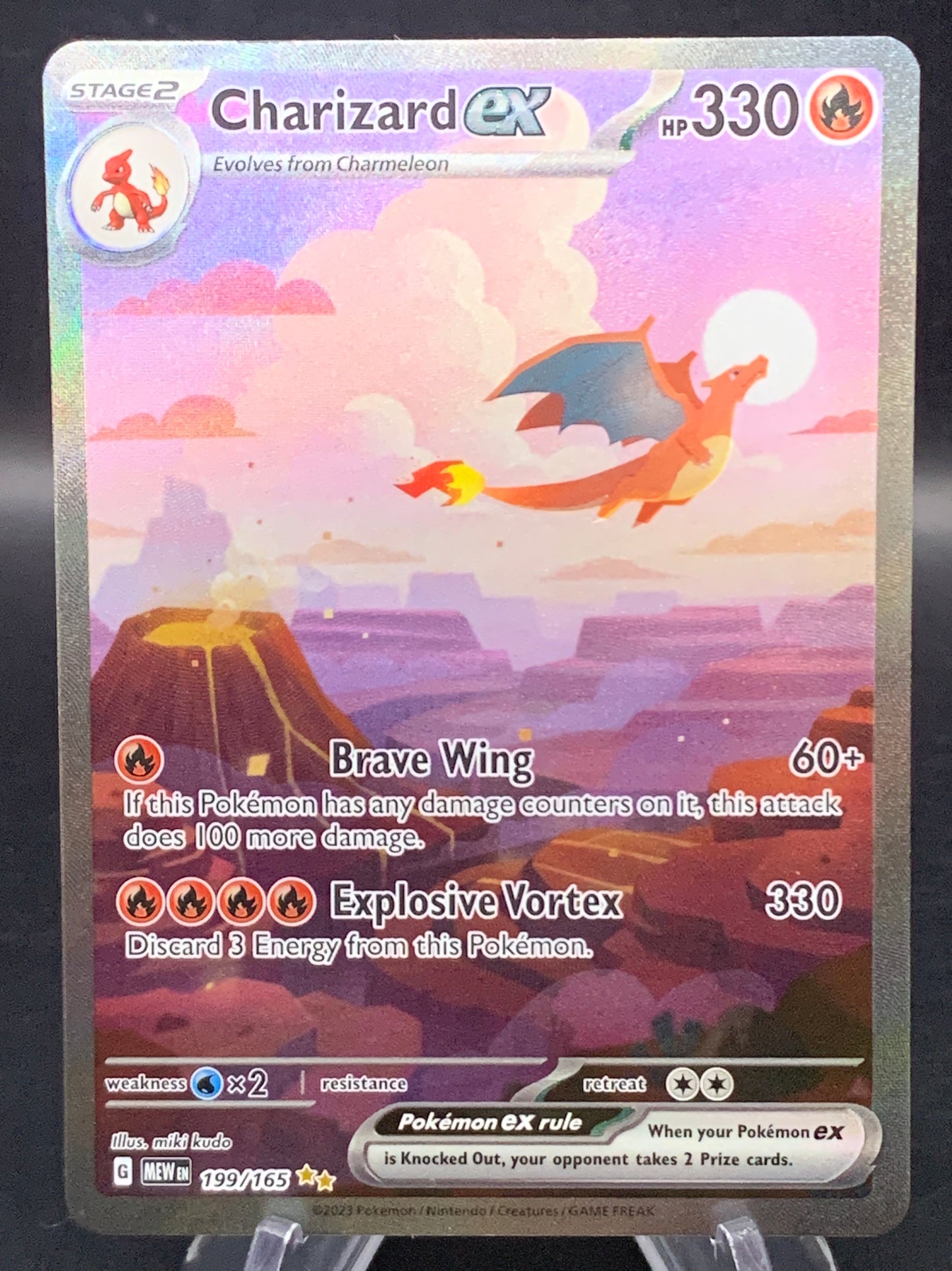 Pokémon TCG: 2023 - Charizard ex - 199/165 - SV: Scarlet & Violet 151