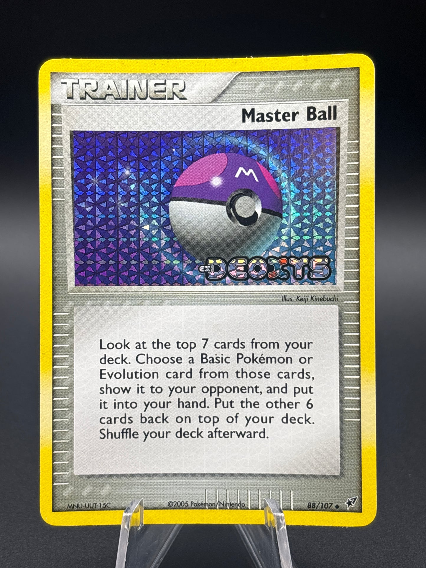 Pokémon TCG: 2005 Master Ball - 88/107 - Deoxys Reverse Holo