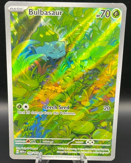 Pokémon TCG: 2023 Bulbasaur 166/165 Scarlet & Violet 151