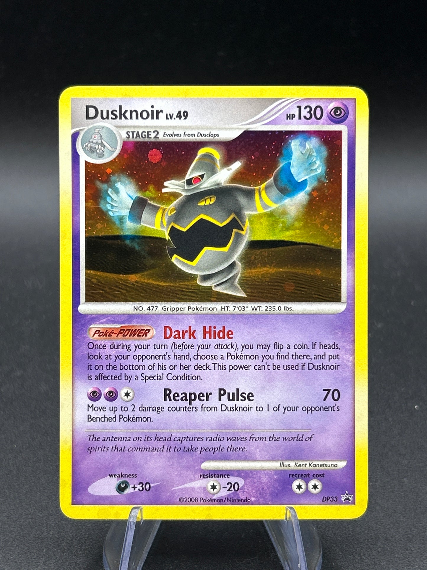Pokémon TCG: Dusknoir - DP33 - Diamond and Pearl Promos