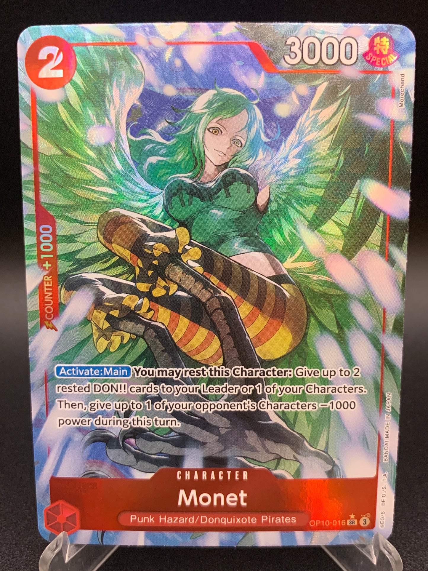 One Piece TCG: Monet SR PAR OP10-016 Royal Blood