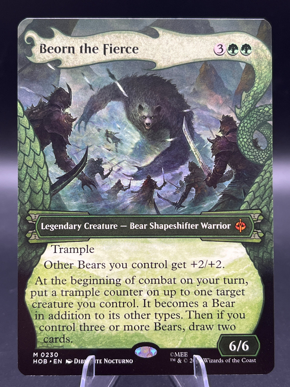 Magic The Gathering: 2026 Beorn the Fierce (Showcase) - The Hobbit