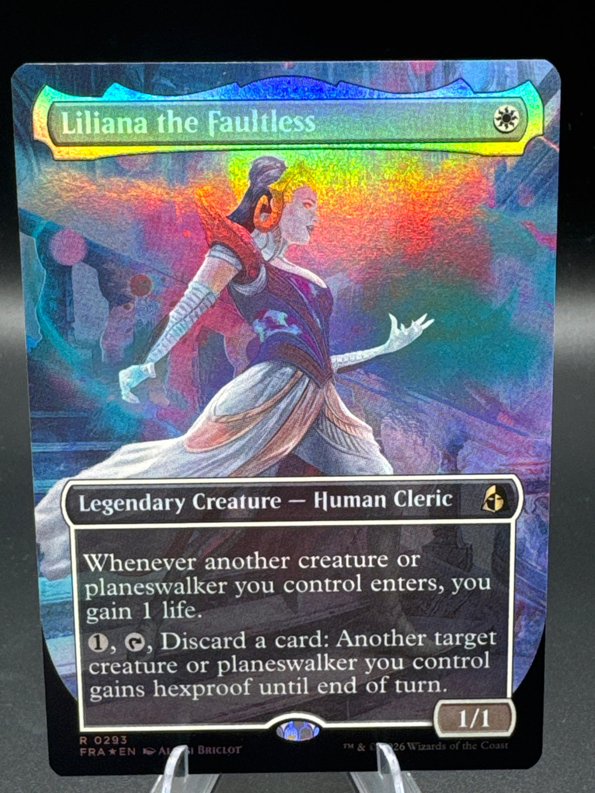 Magic The Gathering: 2026 Liliana the Faultless (Borderless) - 293 - Reality Fracture (FRA)