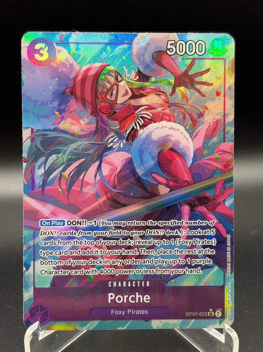 One Piece TCG: Porche OP07-072 SEC 500 Years in the Future