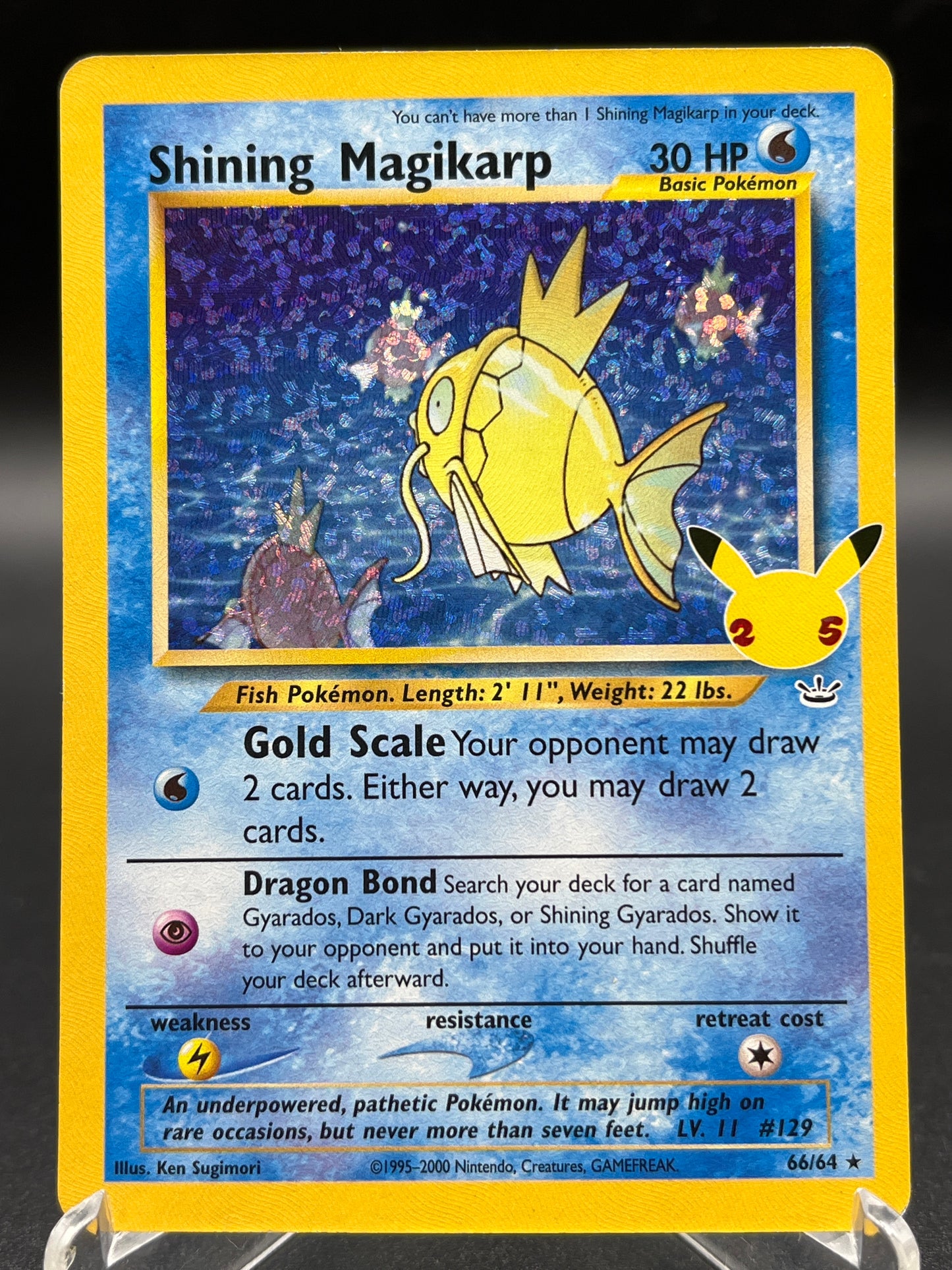Pokémon TCG: 2021 - Shining Magikarp - 66/64 - SWSH: Celebrations Classic Collection