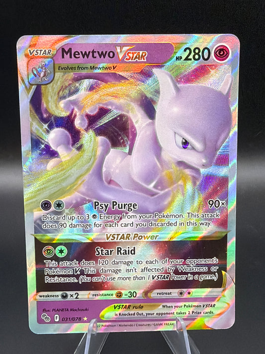 Pokémon TCG: 2022 Mewtwo VSTAR - 031/078 - SWSH: Pokémon Go