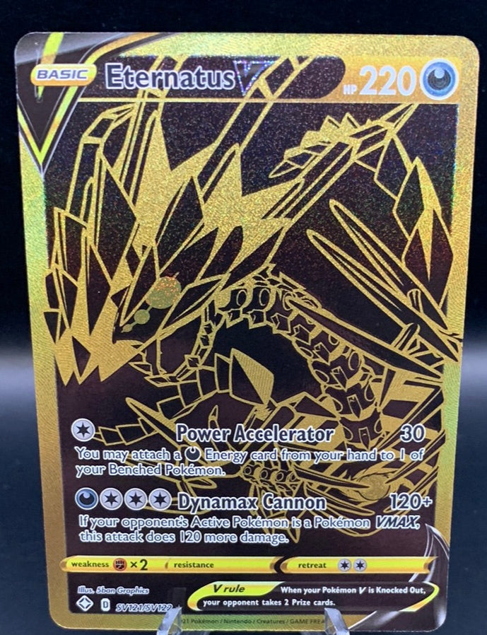 Pokémon TCG: 2021 Eternatus V SV121/SV122 SWSH: Shining Fates Shiny Vault