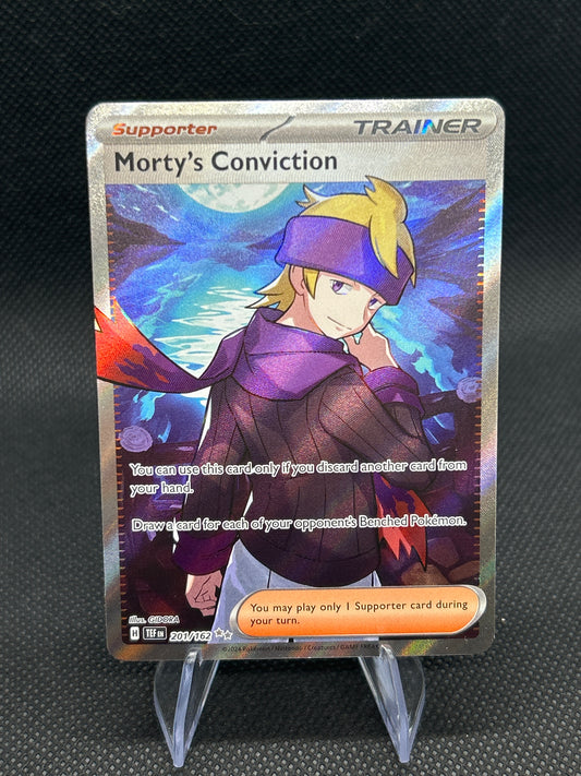 Pokémon TCG: 2024 Morty's Conviction - 201/162 - SV05: Temporal Forces (TEF)