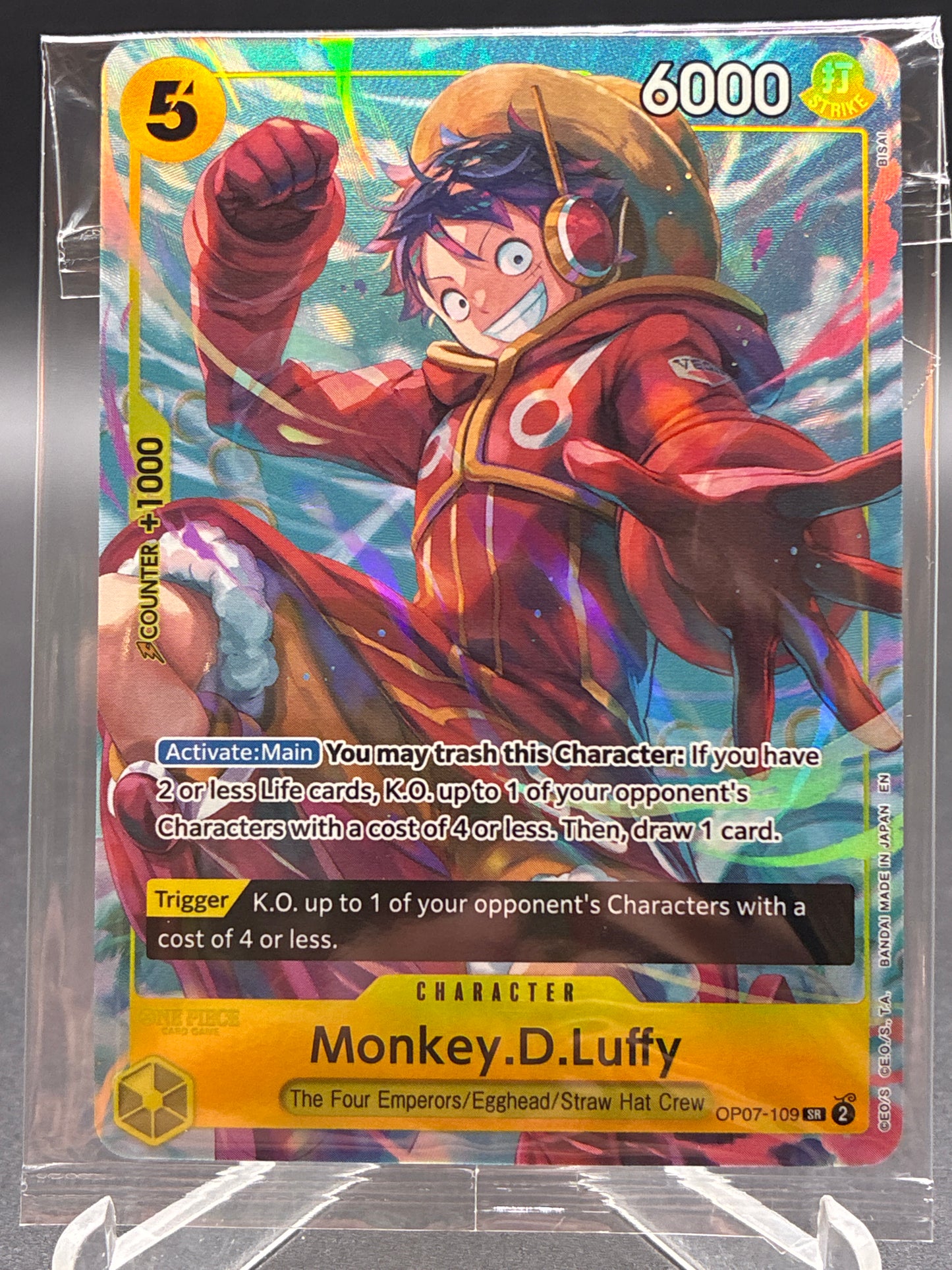 One Piece TCG: Monkey.D.Luffy (Illustration Box Vol.3) OP07-109 Promo