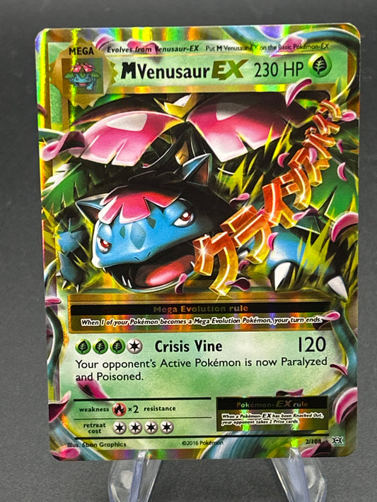 Pokémon TCG: 2016 M Venusaur EX - 2/108 - XY: Evolutions