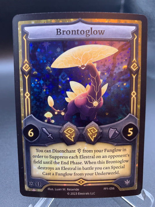 Elestrals TCG: Brontoglow FF1-056 Frostfall [First Edition]