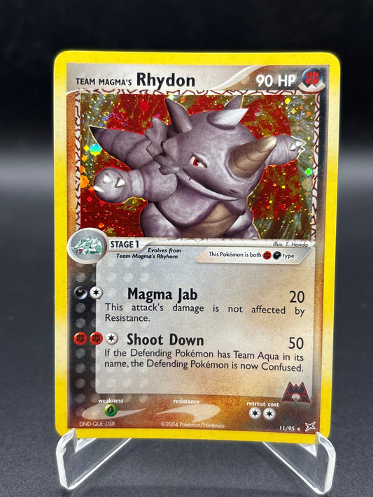 Pokémon TCG: Team Magma's Rhydon 11/95 Team Magma vs Team Aqua
