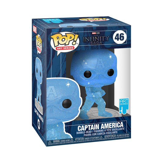 Funko PoP! Marvel: Captain America (The Infinity Series) 46 (Art Series)