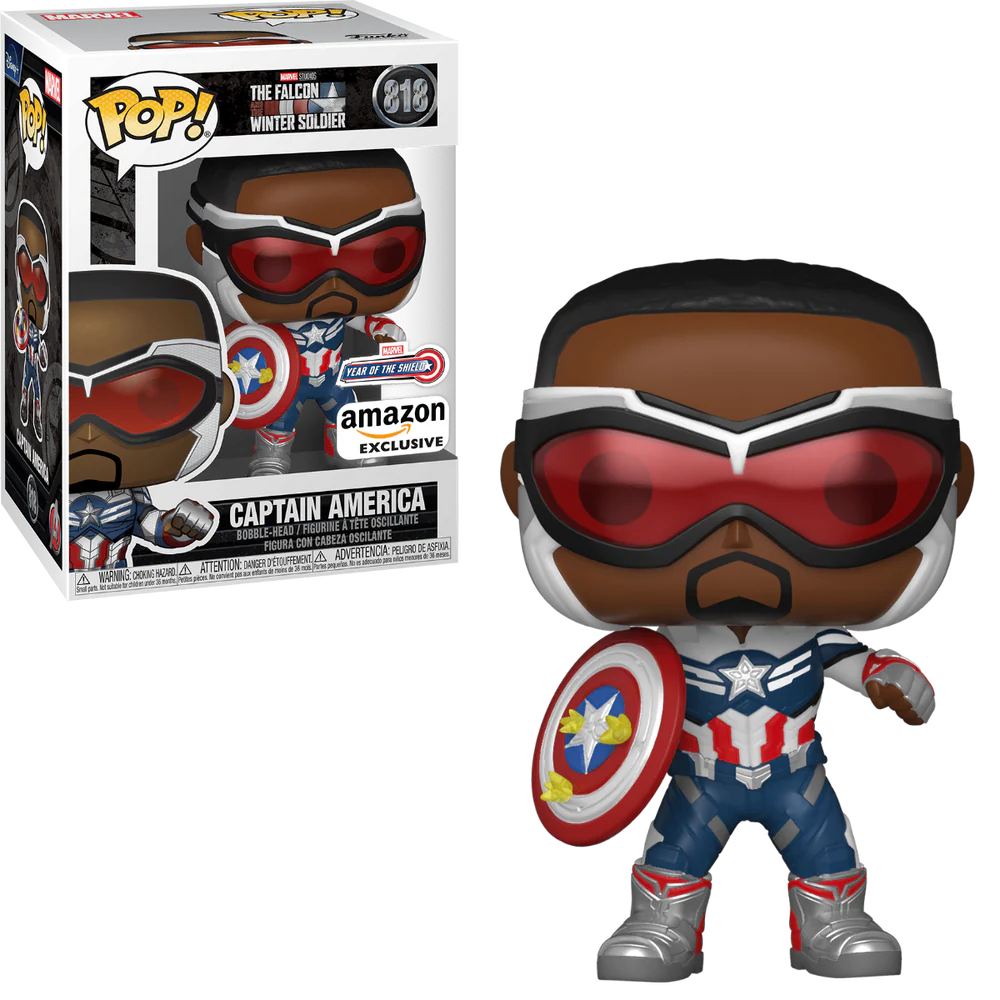 Funko PoP! Marvel: Captain America - 818 - The Falcon and the Winter Soldier - (Amazon Exclusive)