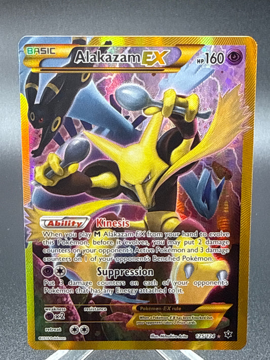 Pokémon TCG: 2016 Alakazam EX 125/124 XY: Fates Collide Secret