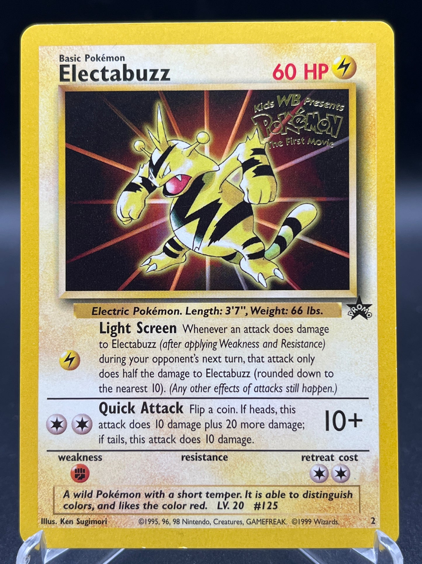 Pokémon TCG: Electabuzz (Movie Promo) #2 WoTC Promo