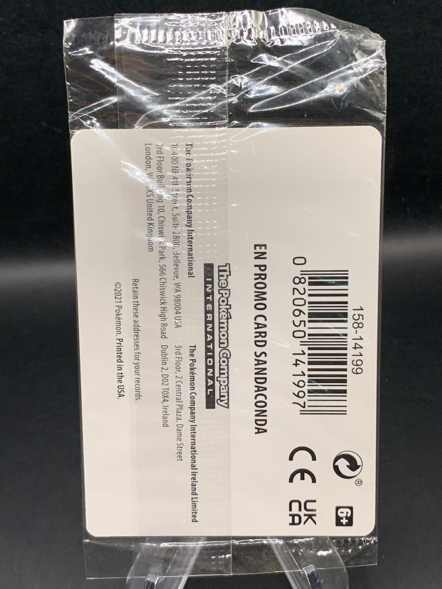 Pokémon TCG: 2021 Sandaconda- 082/163 Gamestop Promo - Sealed