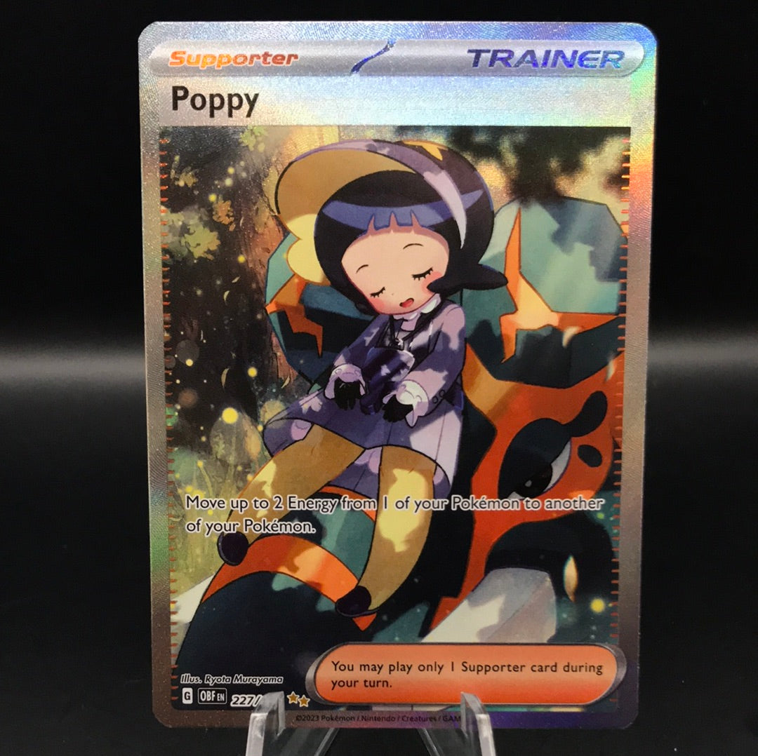 Pokémon TCG: 2023 Poppy 227/197 SV: Obsidian Flames