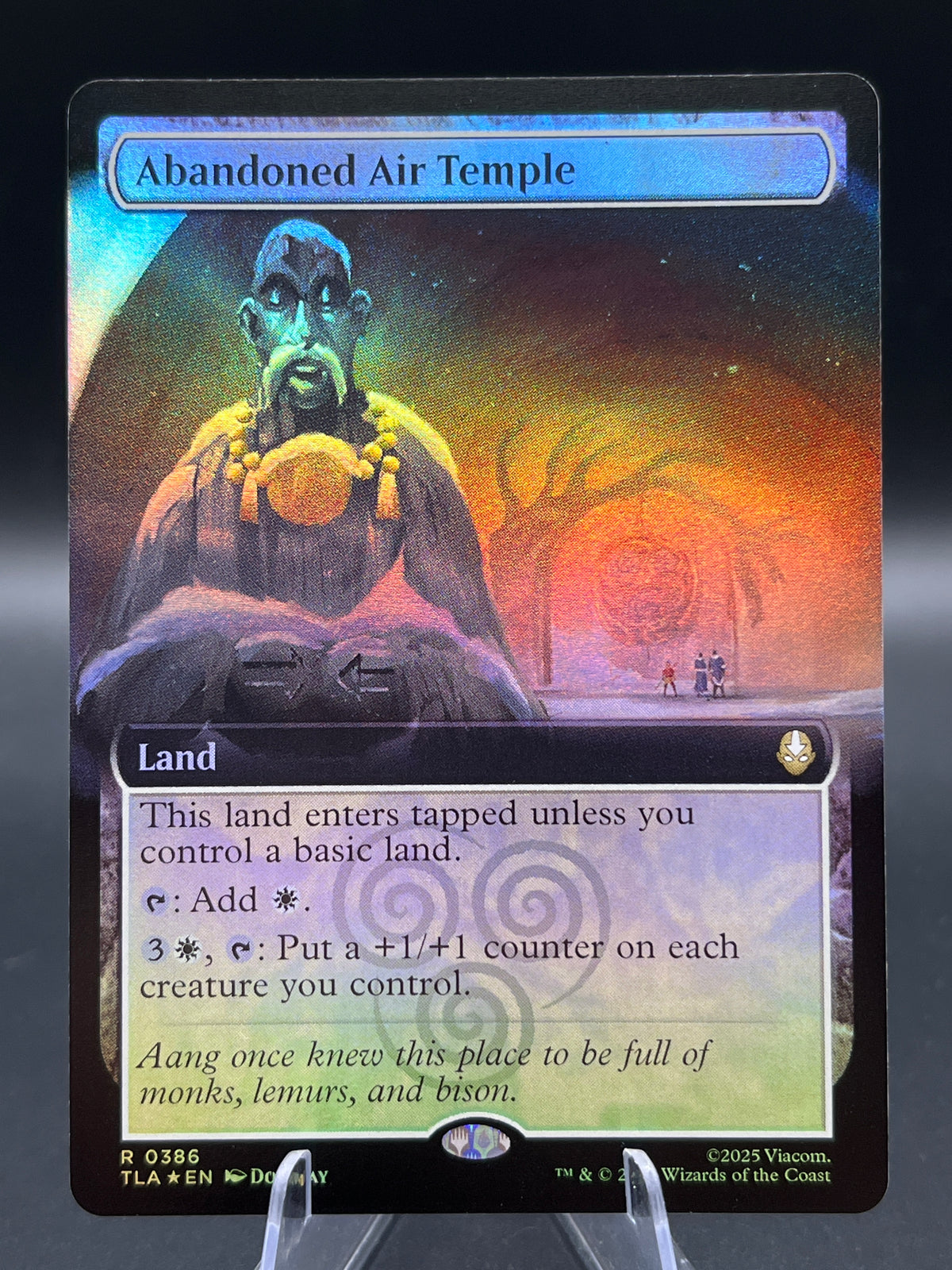 MTG TCG: Abandoned Air Temple (Foil) - TLA: Avatar the Last Airbender