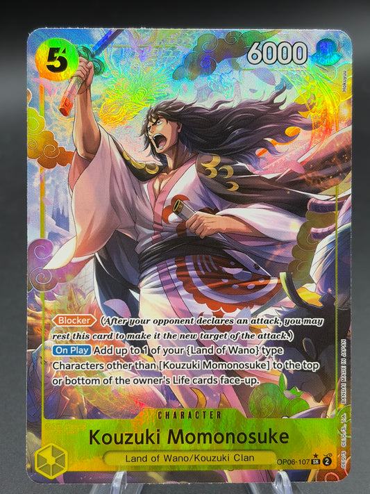 One Piece TCG: Kouzuki Momonosuke (Alternate Art) - Wings of the Captain (OP06)