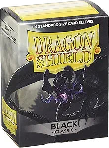 Dragon Shield Outer Sleeves Standard Matte - Black (100CT)