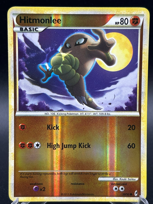 Pokémon TCG: 2011 Hitmonlee 58/95 HGSS: Call of Legends Reverse-Holo