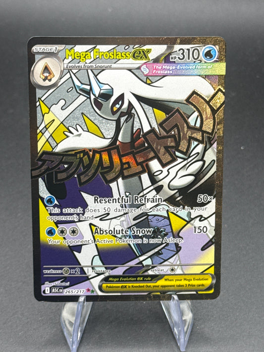 Pokémon TCG: 2026 Mega Froslass ex - 265/217 - ME: Ascended Heroes